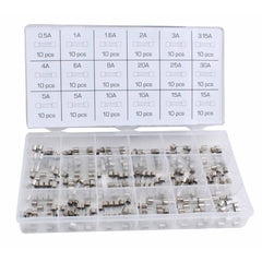 Set 180 de sigurante auto 5 x 20mm