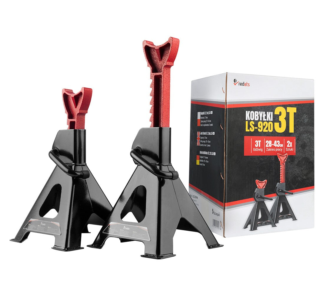 Set 2 buc capre sustinere auto profesionale  3T suspendat suport auto REDATS