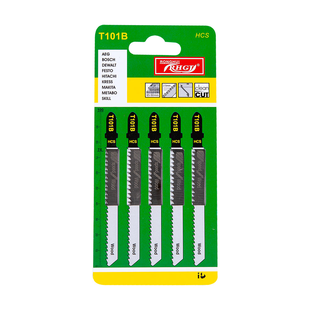 Set 5 bucati lame tip t101b 100mm pentru fierastrau pendular