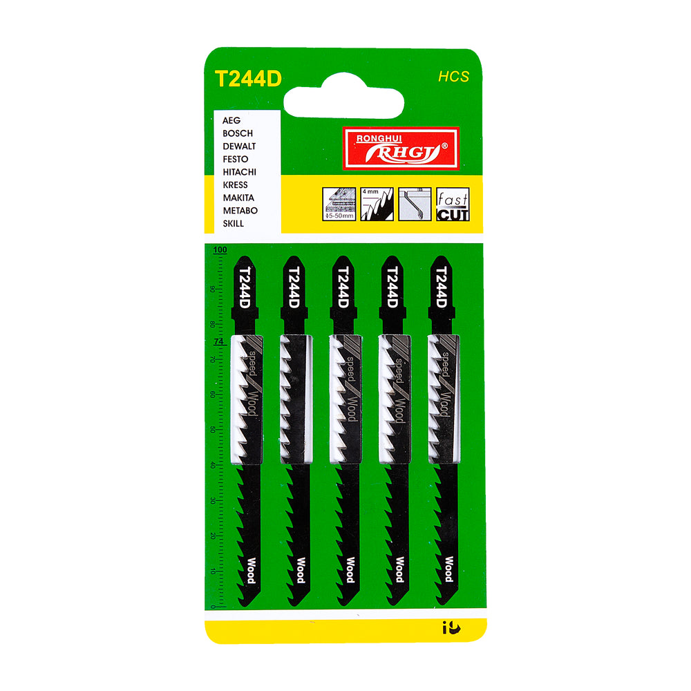Set 5 bucati lame tip t244d 100mm pentru fierastrau pendular
