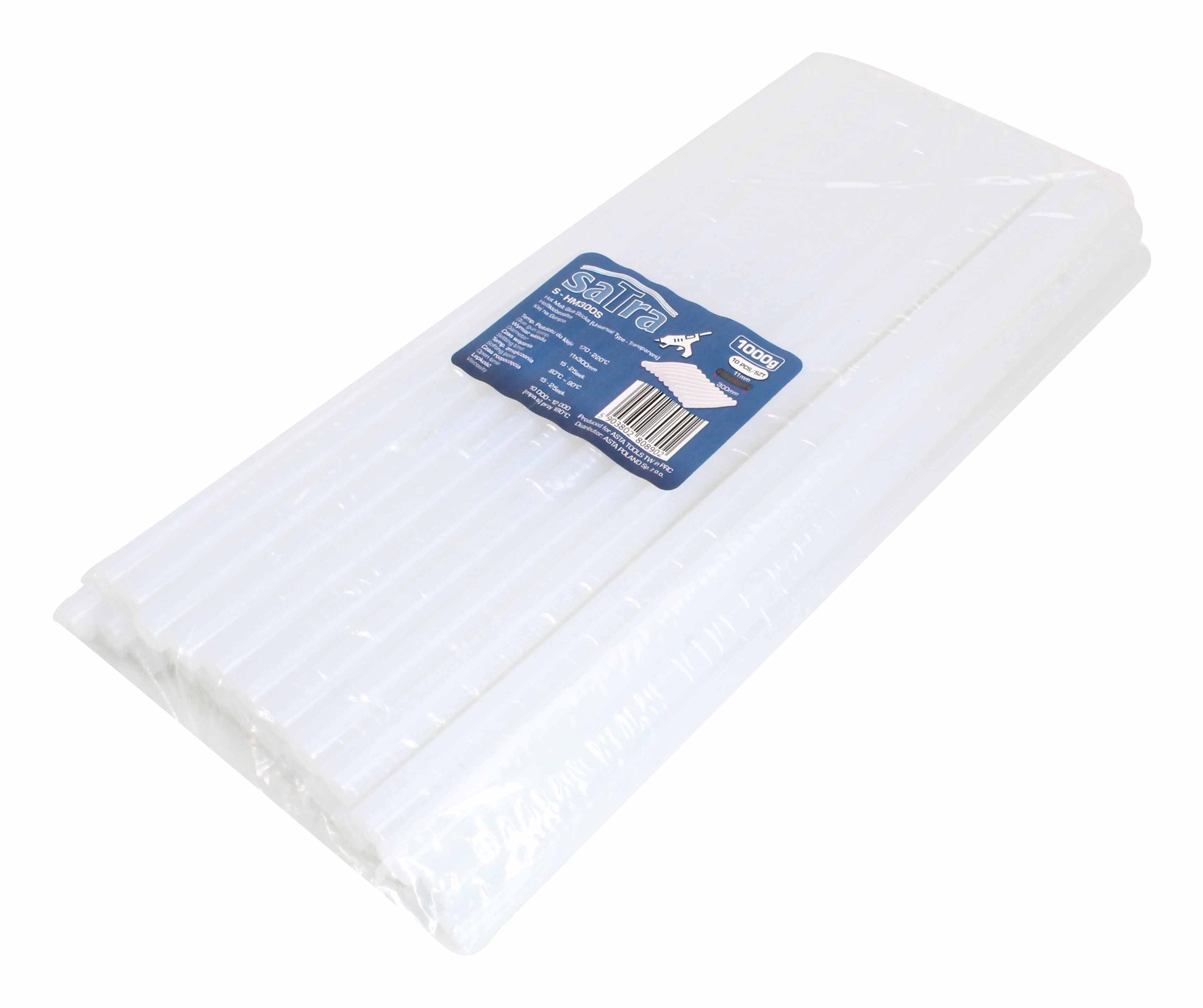 Set bachete termoadezive silicon pentru pistol de lipit gb10403, 11 x 300mm 1kg