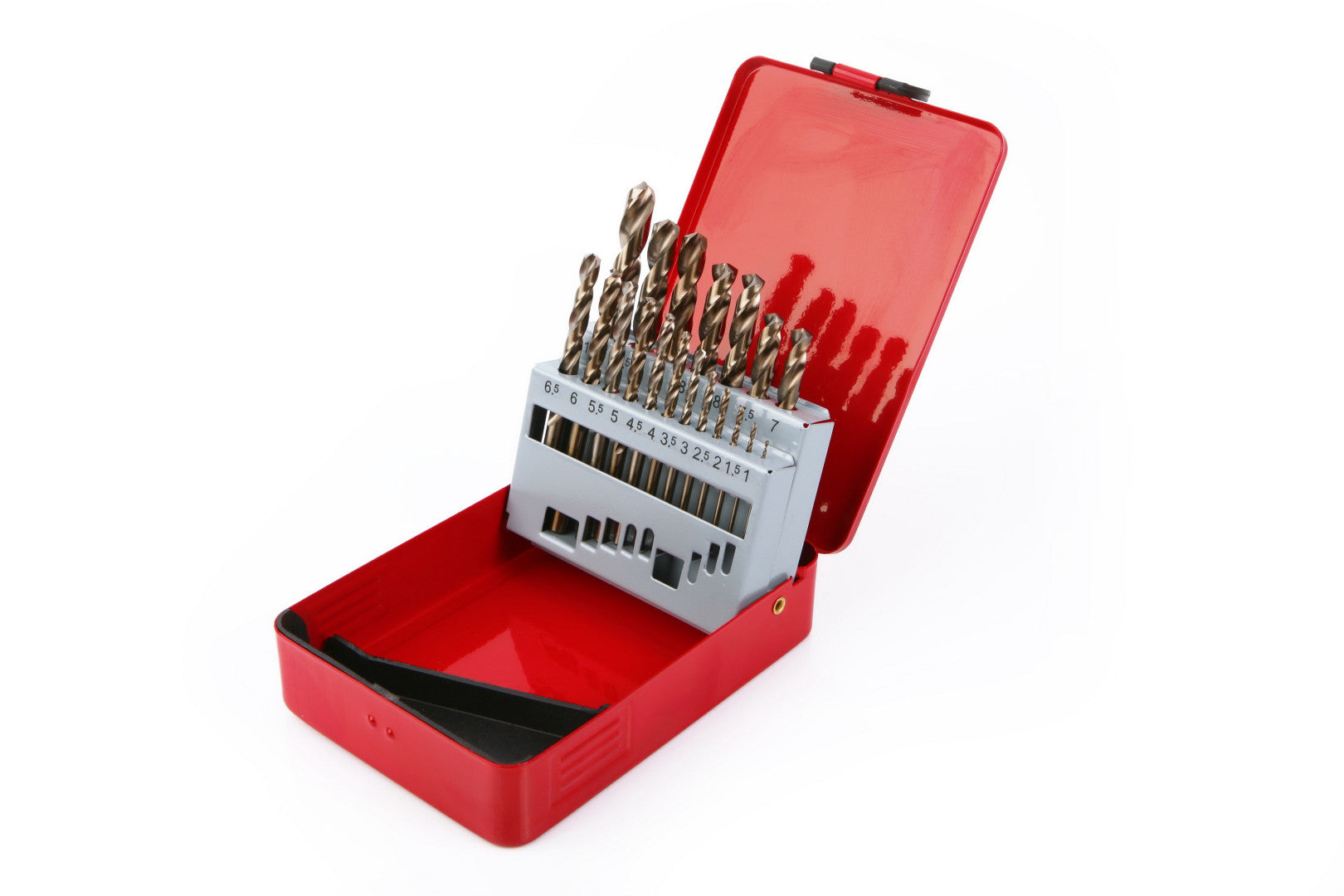 Set burghie 1-10 x 0.5mm HSS 5% cobalt HBM