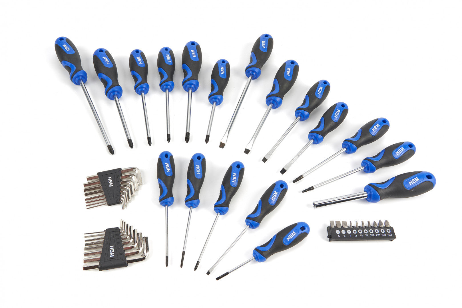 Set de 44 surubelnite TORX imbus stea lata HBM MACHINES OLANDA