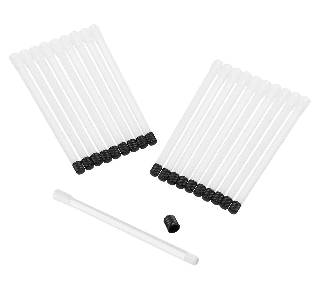 Set extensie prelungitor plastic valve 150mm 20 piese