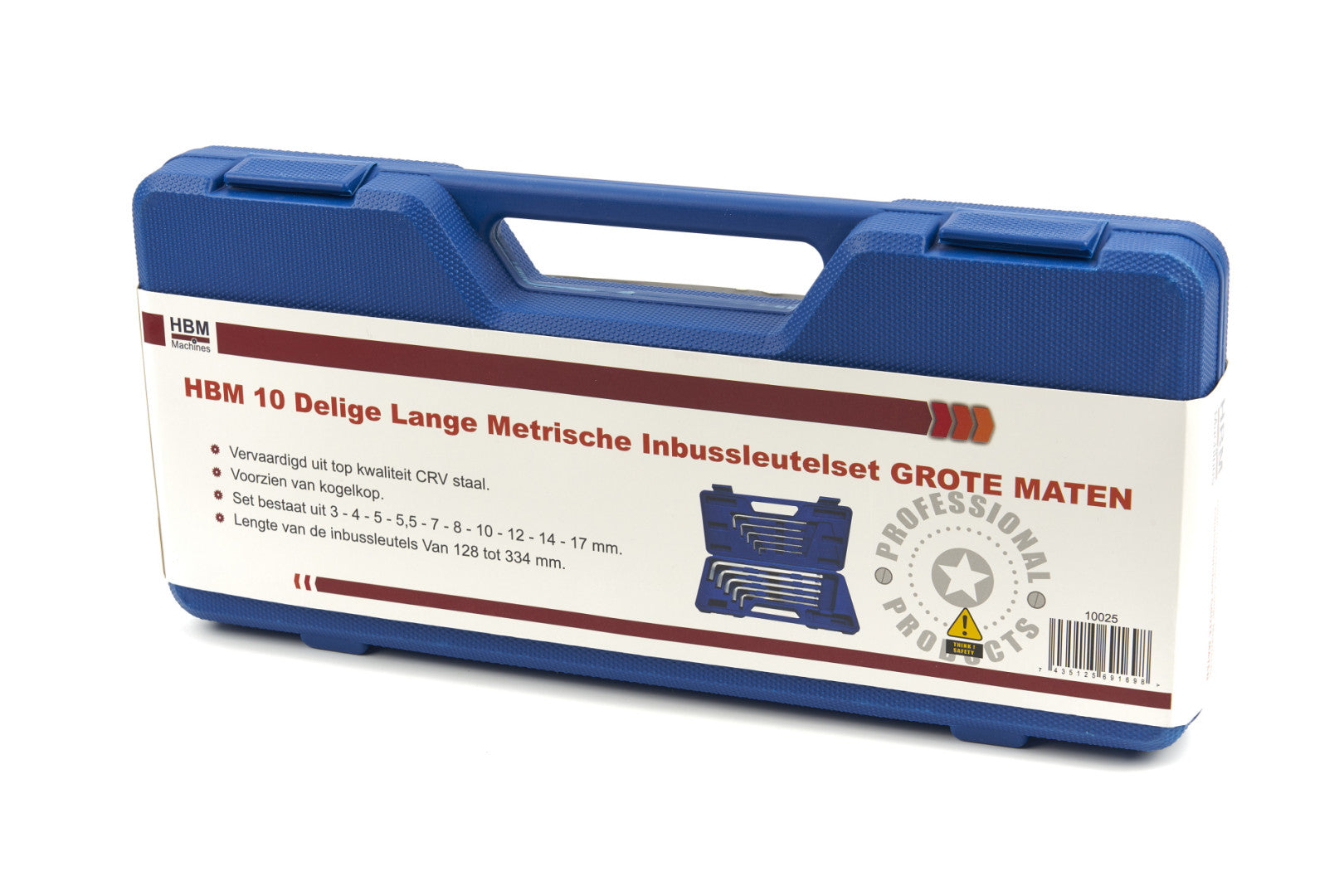Set imbus hexagon l cu bila 3-17 mm HBM