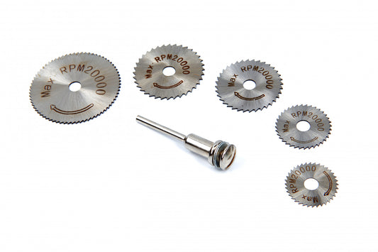 Set lame fierastrau 22.5-45mm pentru biax 6 piese HBM