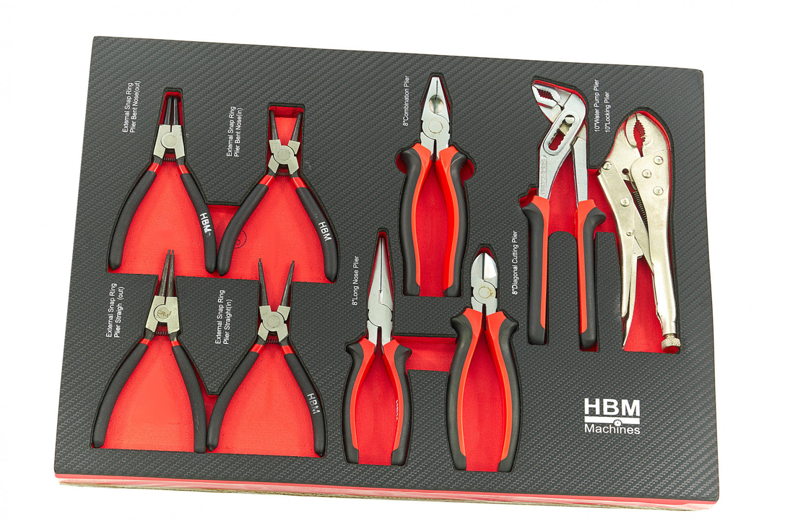 Set modular pentru dulap de scule – 4 module, 154 piese – HBM MACHINES, OLANDA – dimensiuni: 39 x 54,5 cm