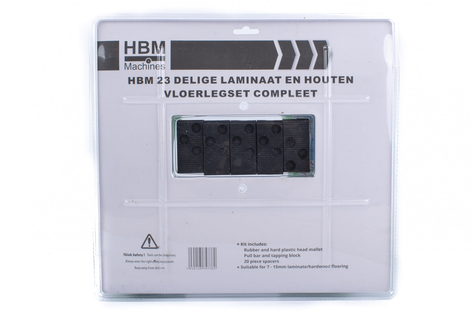 Set pentru montare fixare parchet laminat si lemn 23 piese HBM MACHINES OLANDA