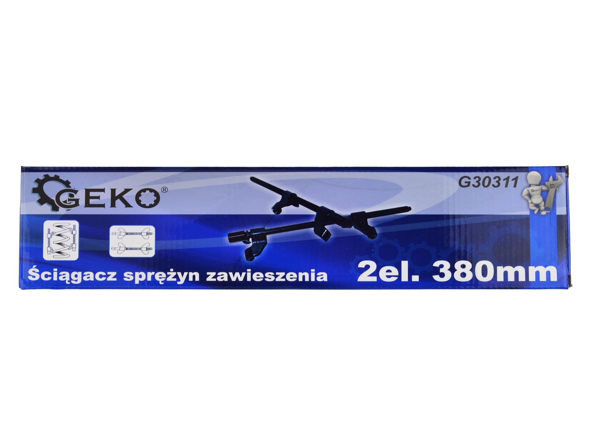 Set presa montare demontare arcuri suspensie auto 380 mm 38 cm