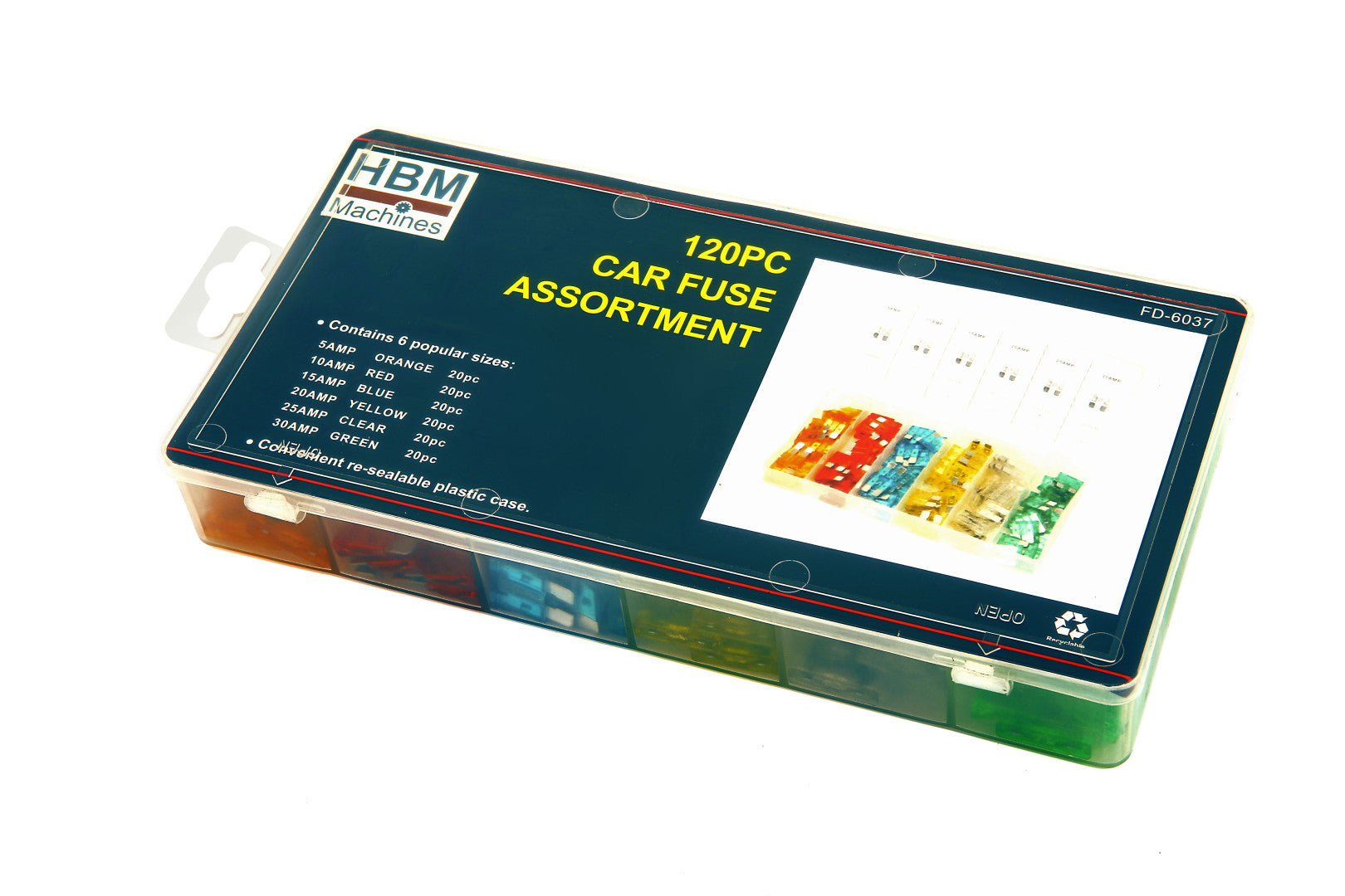 Set sigurante auto 5-30 amp 120 buc
