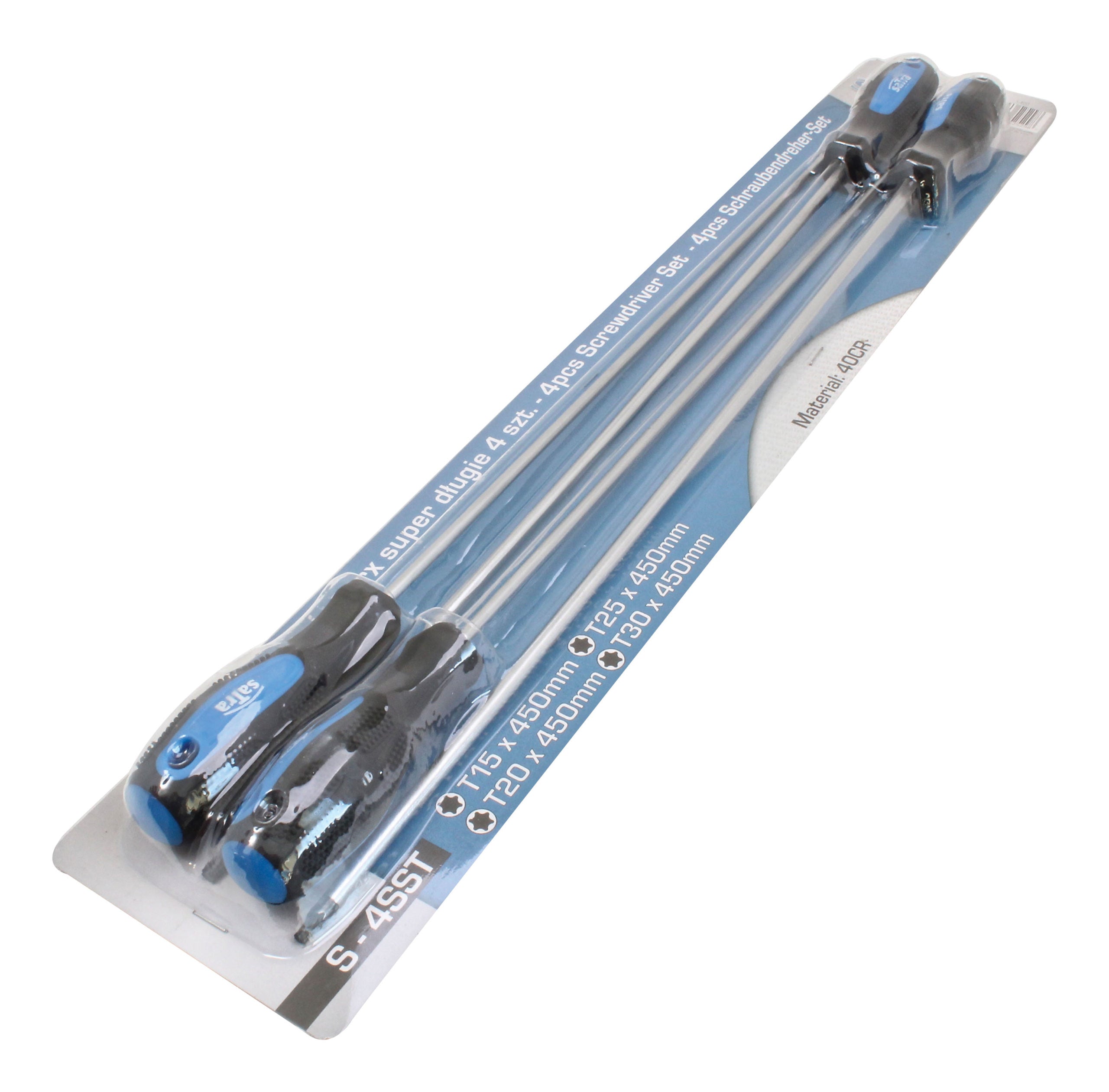 Set surubelnite TORX extra lungi 450mm 4 piese