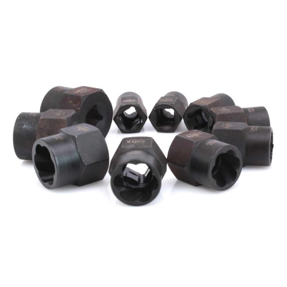Set tubulare pentru suruburi uzate 9-19mm 11 piese