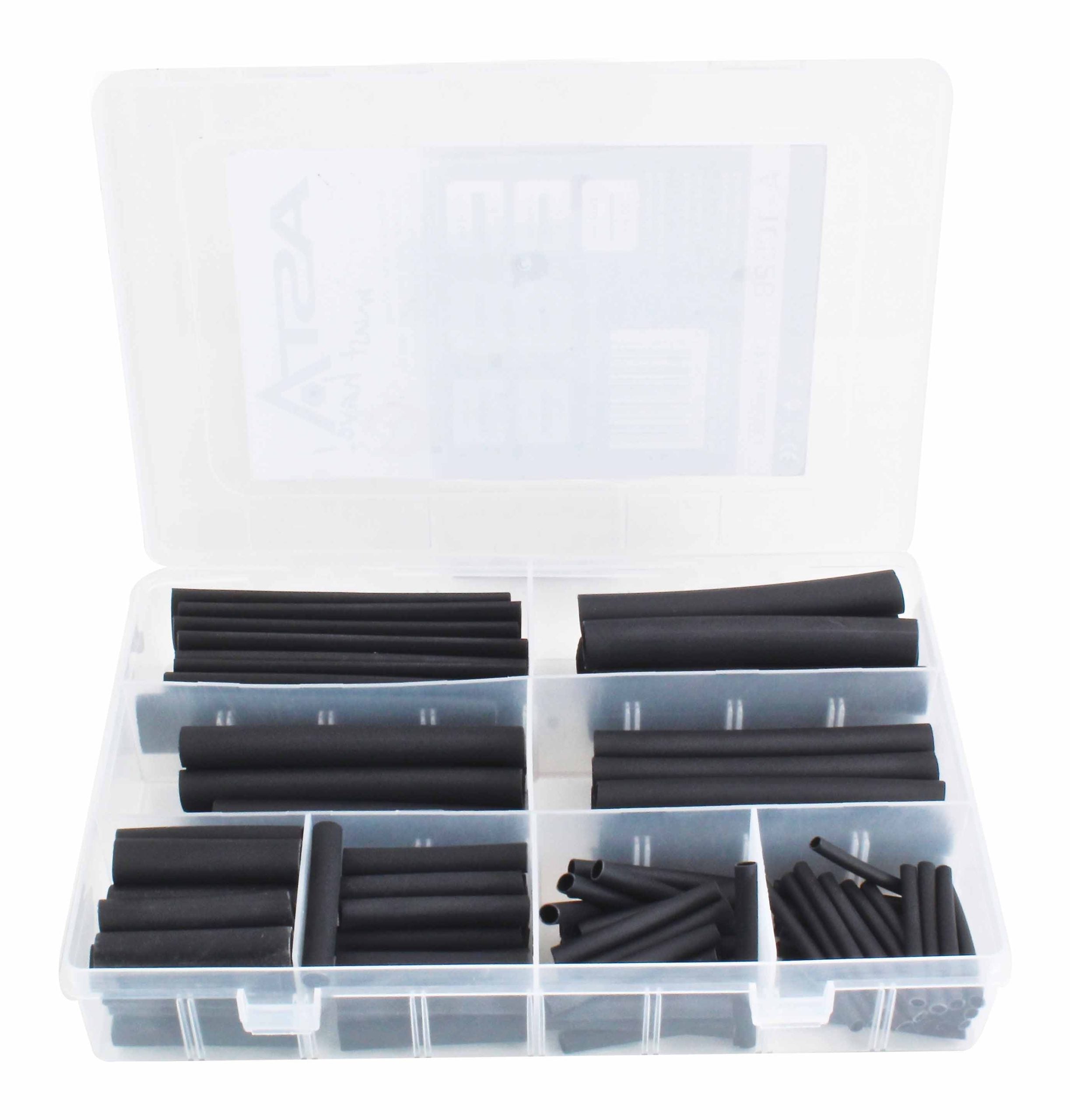 Set tuburi termocontractabile negre TC528 127 piese