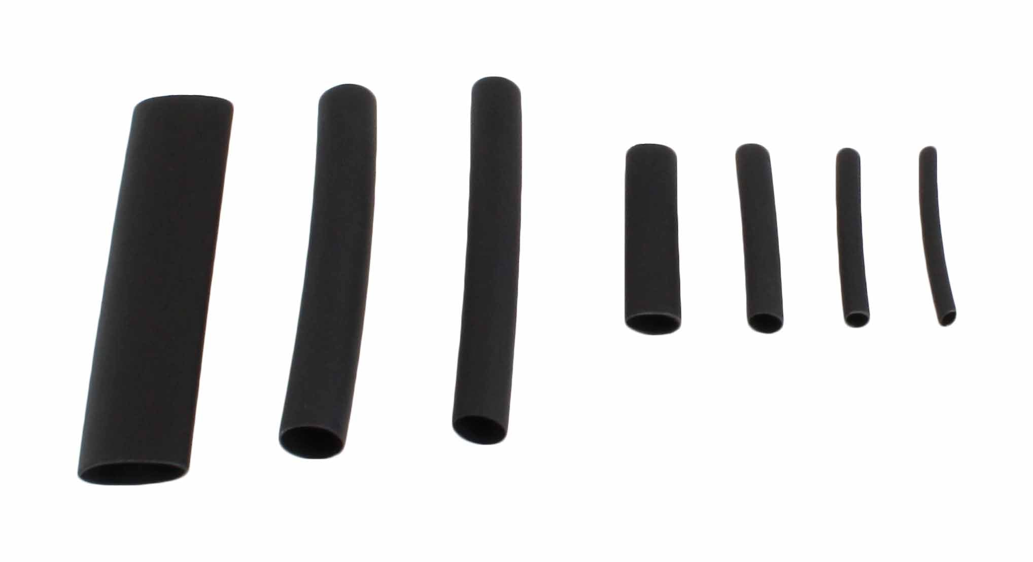 Set tuburi termocontractabile negre TC528 127 piese