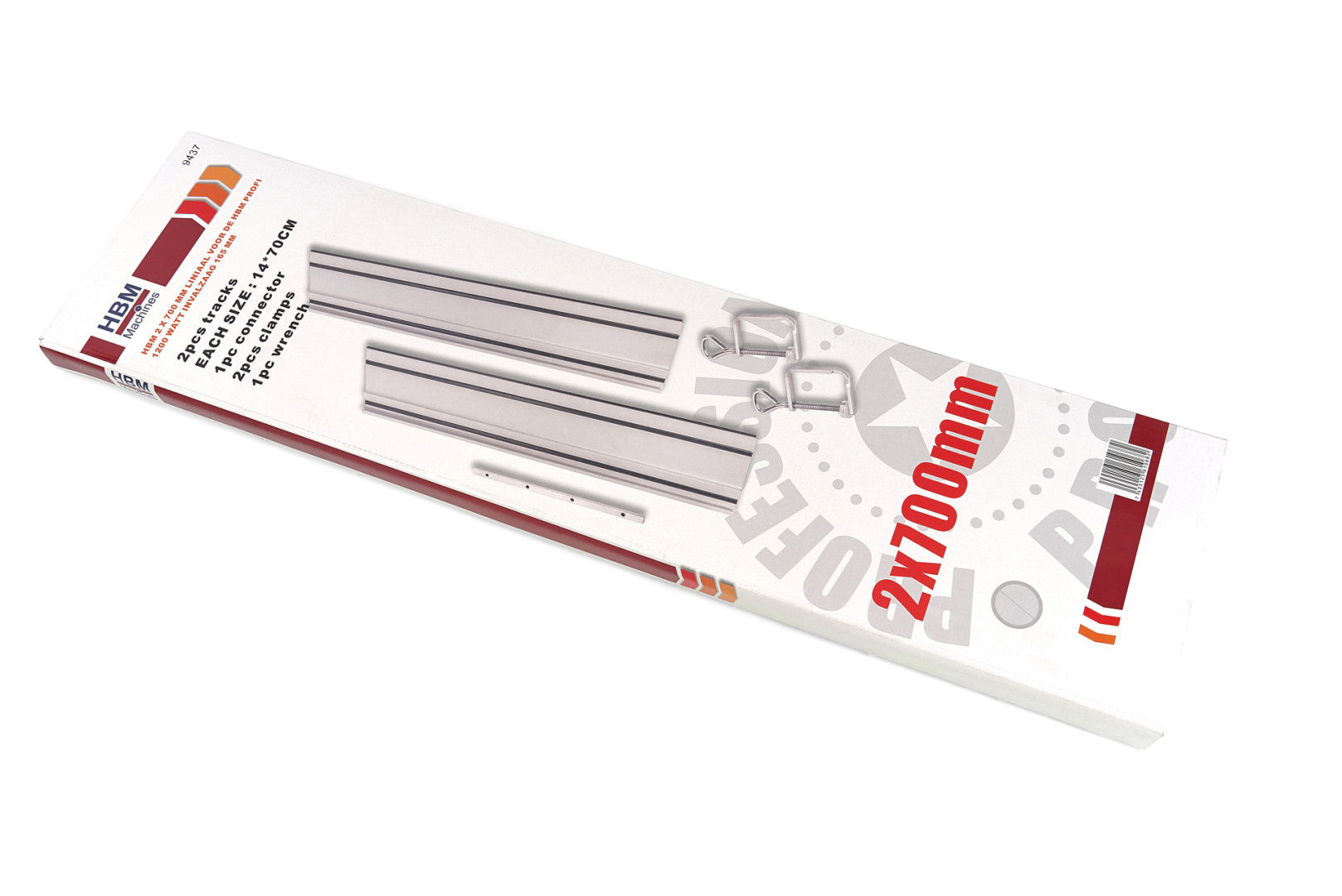 Sistem ghidaj sina 2x 700mm pentru fierastrau circular HBM