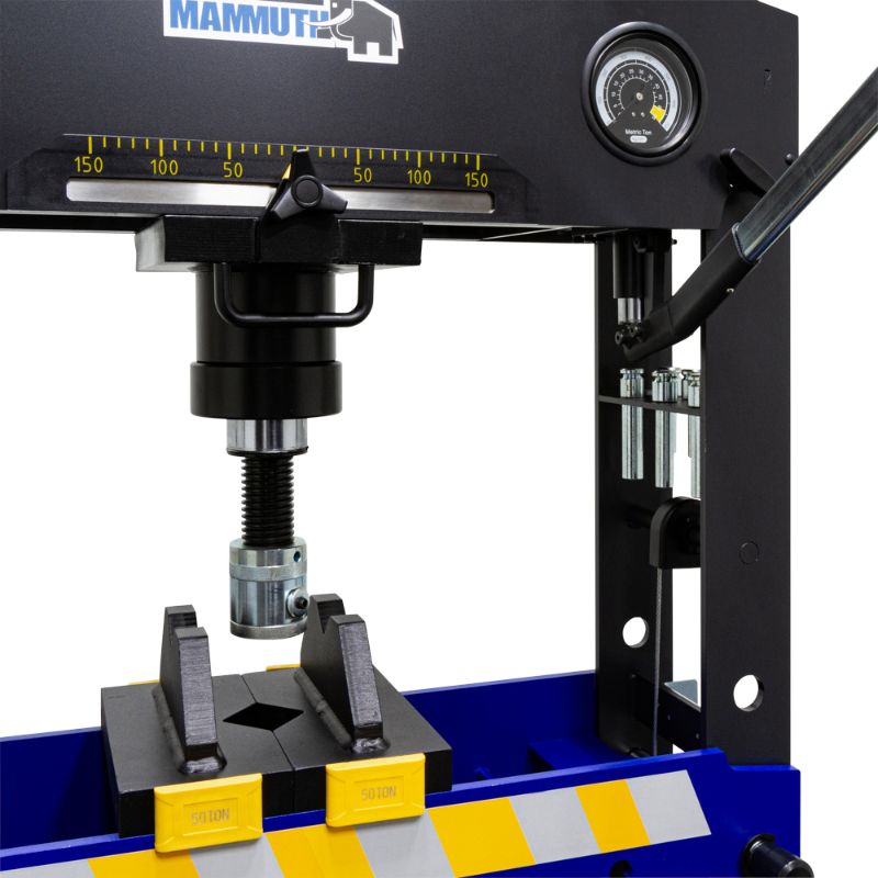 PRESA STAND HIDRO-PNEUMATICA CU ACTIONARE LA PEDALA 50T MAMMUTH