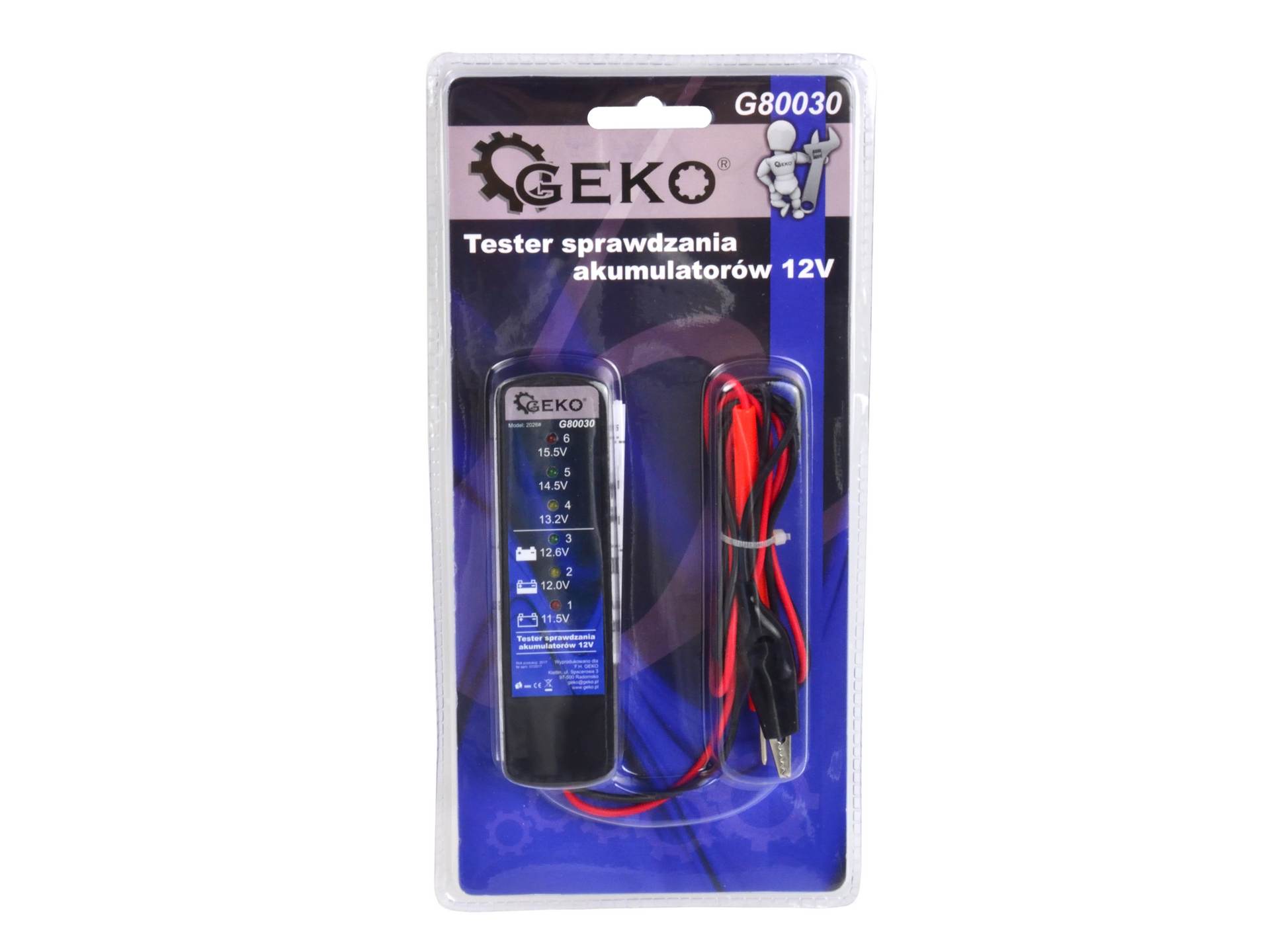 Tester acumulator auto 12V
