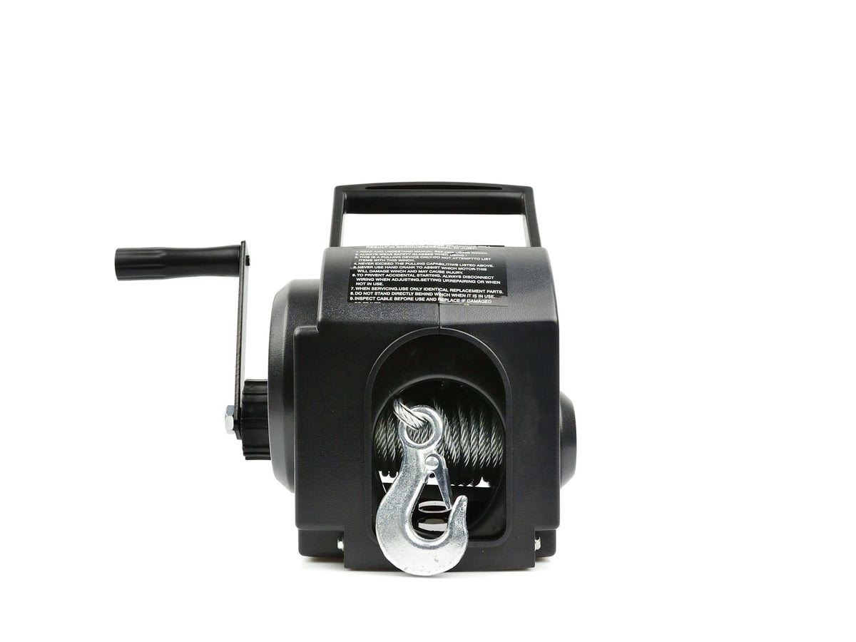 Troliu electric portabil 12V 2000lb / 907kg