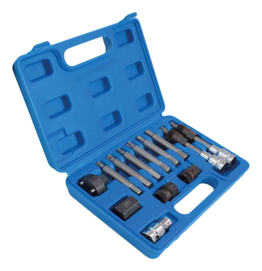 Trusa chei montare demontare fulii alternator auto, universala, 13 piese