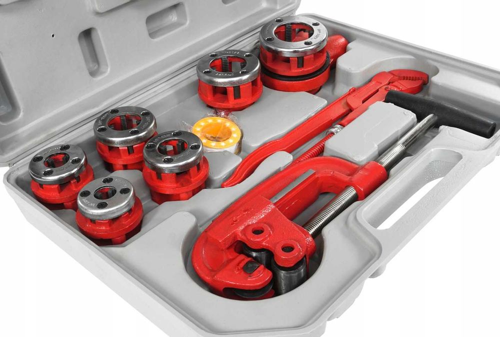 Trusa filiere pentru tevi 1/4" 1-1/4"