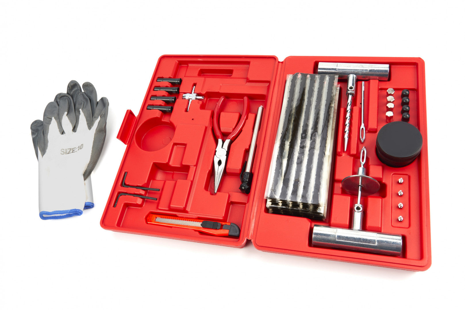 Trusa pentru reparatii anvelope 64 piese HBM