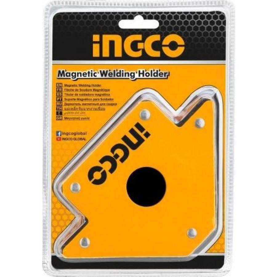 Vinclu magnetic sudura in unghi 4" INGCO